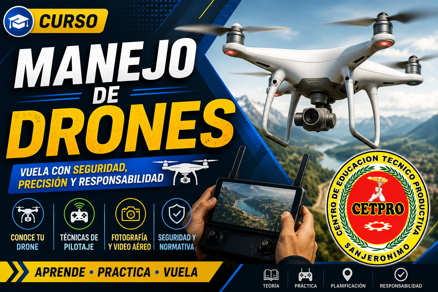 MANEJO DE DRON