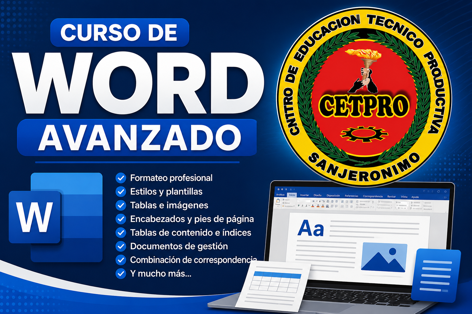 CURSO DE WORD NIVEL AVANZADO