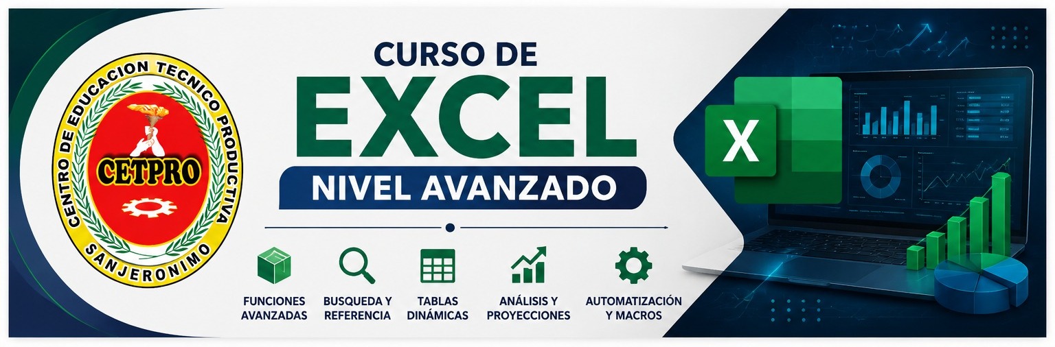 CURSO DE EXCEL NIVEL AVANZADO
